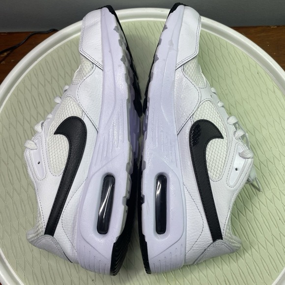 Nike Men's Air Max SC White/Black Running Shoes,‎ CW4555-102. Sz. 10.5US-EUC - Picture 8 of 11